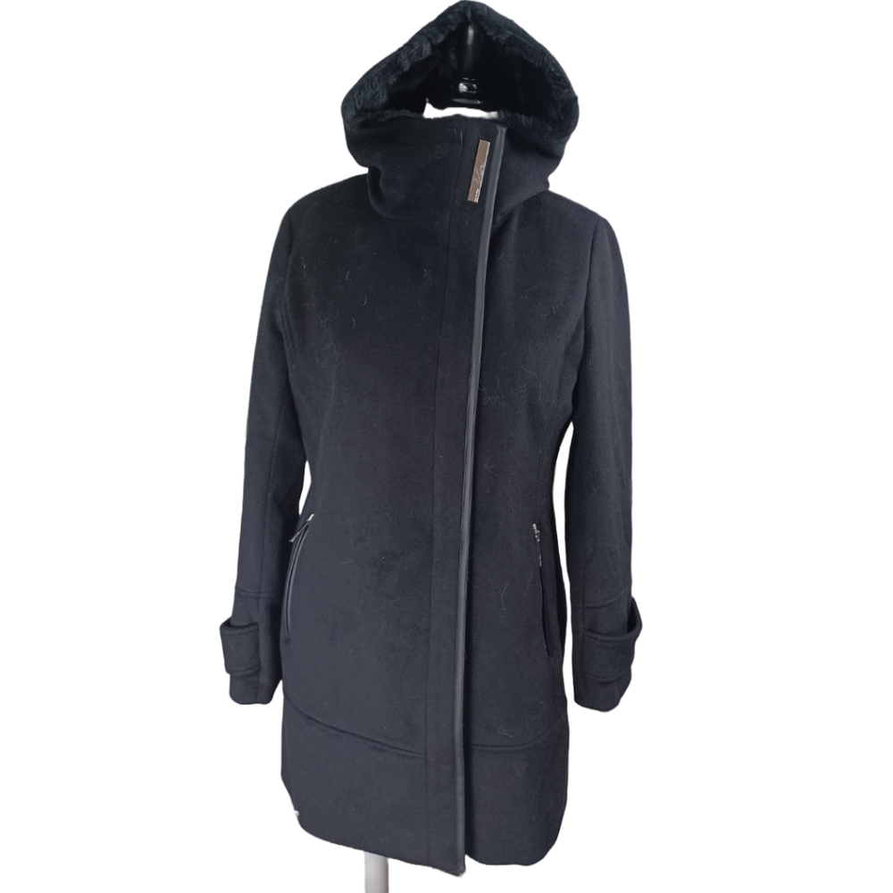 CALVIN KLEIN HOODED COAT SIZE M